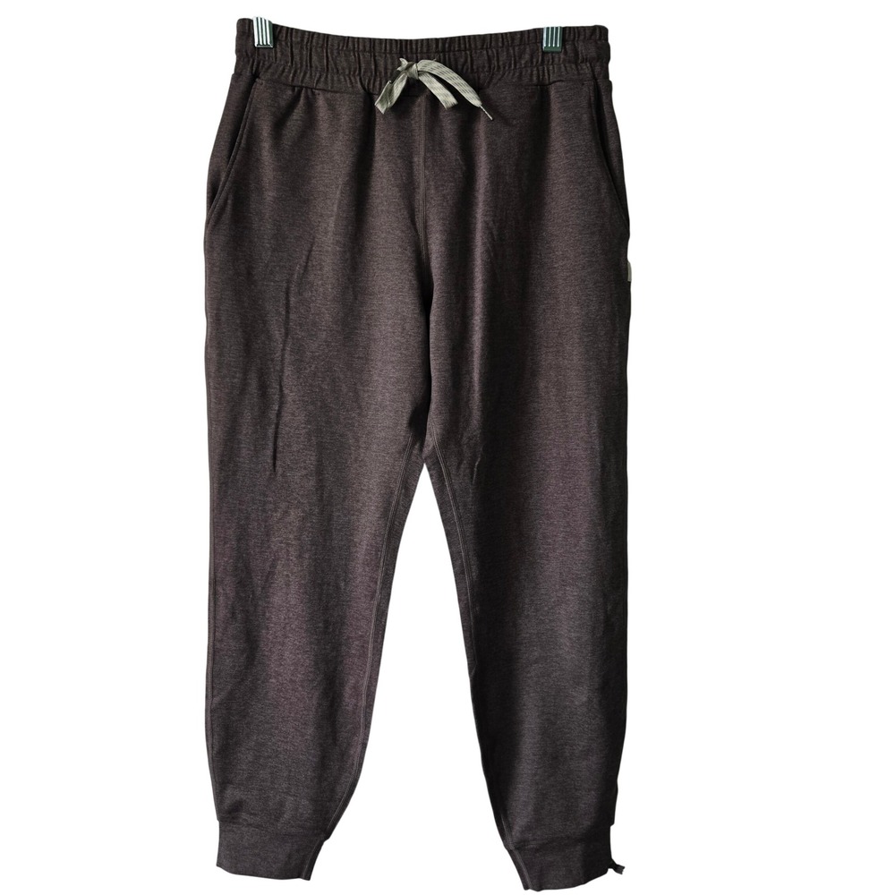 Vuori Performance Jogger Womens XS Mahogany Brown Heathered Slim Fit Sweatpants